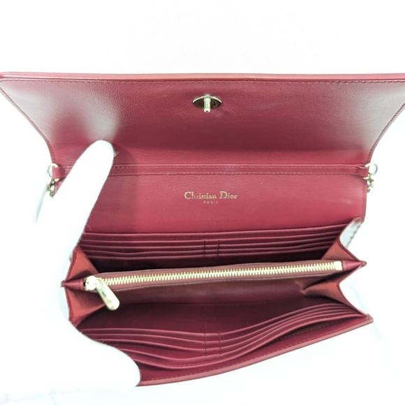 ✨️💎Authentic Christian Dior 30 Montaigne patent leather pouch - Picture 15 of 16